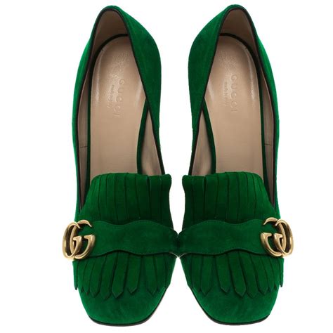 tan gucci heels|gucci emerald heels.